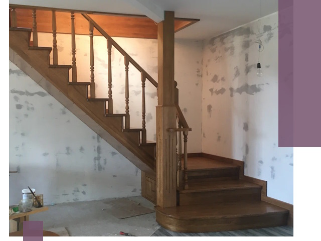 Ремонт деревянных лестниц в Вологде: быстро и качественно