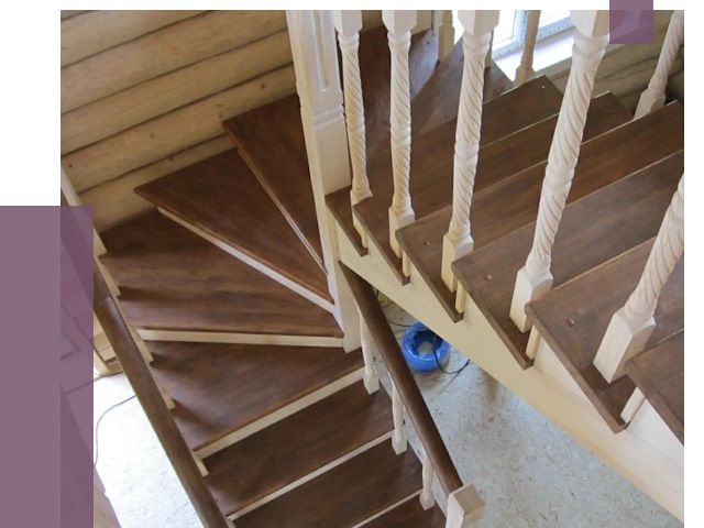 Реставрация деревянных лестниц в Вологде от 4314 руб.