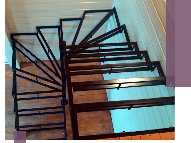Изготовление металлических лестниц любой сложности в Вологде