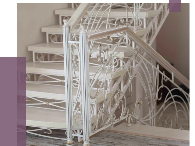 Изготовление кованых лестниц на заказ в Вологде от 87312 руб. | ПРОЛЁТ-Вгд