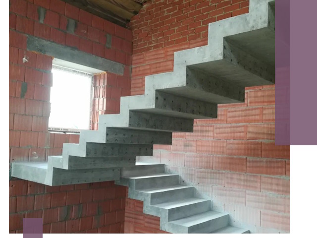 Бетонные лестницы под ключ в Вологде: монтаж, демонтаж, ремонт