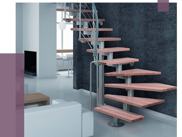 Модульные лестницы в Вологде от 16949 руб. — купить в ПРОЛЁТ-Вгд