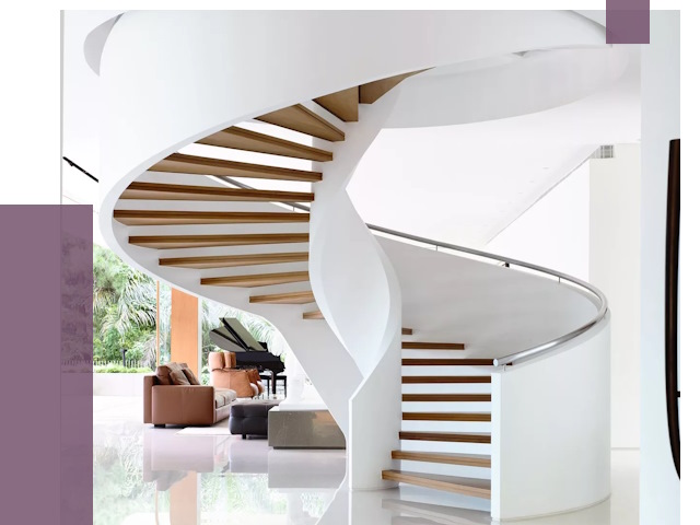 Винтовые лестницы в Вологде под ключ от 48792 руб. | ПРОЛЁТ-Вгд