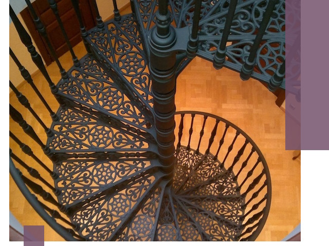 Винтовые лестницы под ключ в Вологде: производство и монтаж