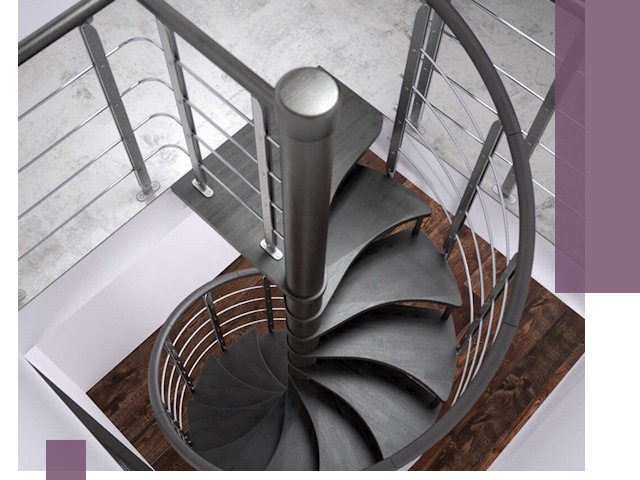 Демонтаж винтовых лестниц в Вологде — быстро и безопасно