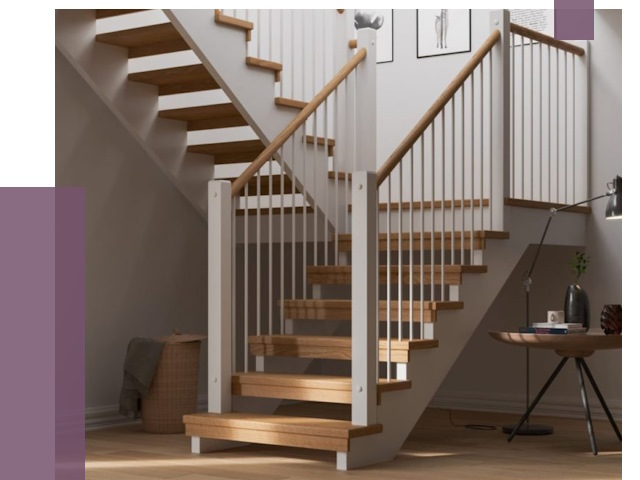 Маршевые лестницы в Вологде от 38263 руб. — монтаж | ПРОЛЁТ-Вгд