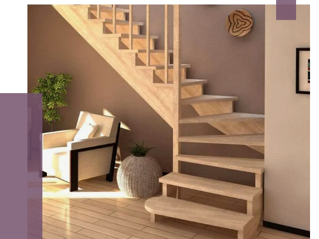 Изготовление Г-образных лестниц в Вологде от 19003 руб. 