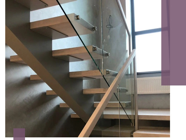 Изготовление лестниц на монокосоуре в Вологде с монтажом и гарантией