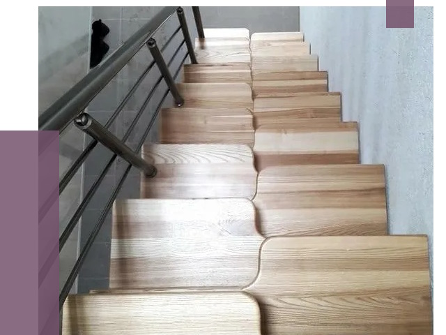 Лестницы гусиный шаг в Вологде от 13097 руб. под ключ | ПРОЛЁТ-Вгд