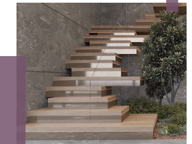 Современные лестницы в Вологде от 13867 руб. | ПРОЛЁТ-Вгд