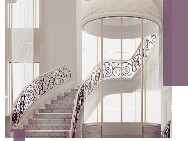 Элитные лестницы на заказ высокого класса в Вологде