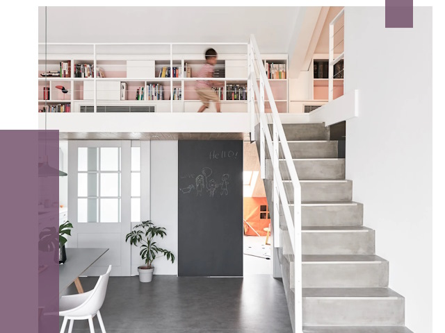 Лестницы для двухуровневой квартиры в Вологде от 177192 руб. | ПРОЛЁТ-Вгд