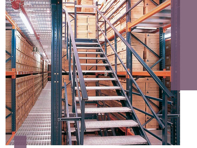 Лестницы складские прочные и безопасные под ключ в Вологде