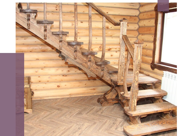 Лестницы в баню в Вологде от 19209 руб. — изготовление | ПРОЛЁТ-Вгд