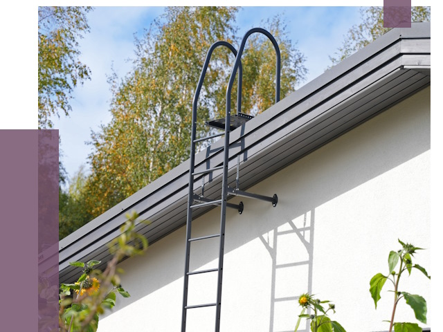 Лестницы на крышу в Вологде от 19209 руб. — монтаж и монтаж ПРОЛЁТ-Вгд