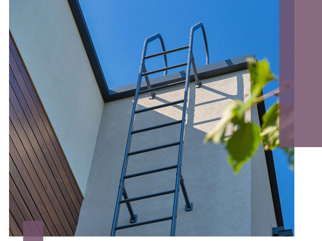 Лестницы на крышу в Вологде — изготовление, монтаж, демонтаж