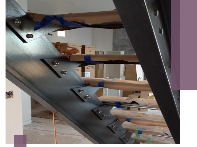 Усиление лестничных конструкций и усиление опор в Вологде