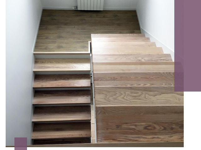 Тонировка лестниц в Вологде: качественно и долговечно