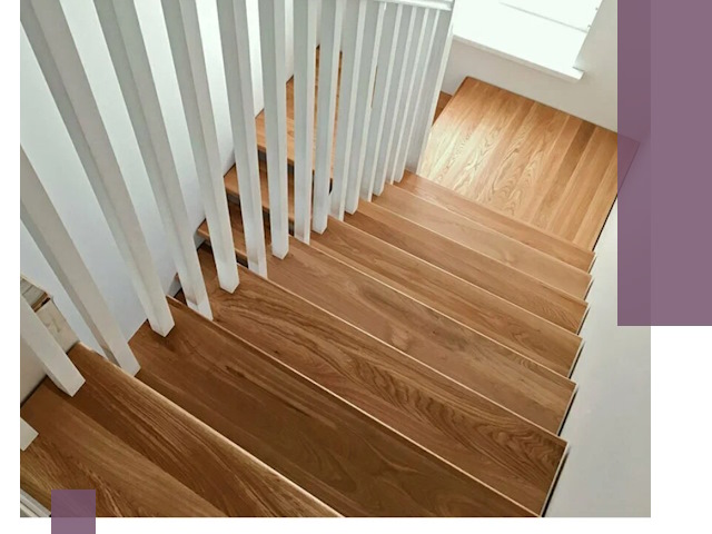 Лестницы из бука в Вологде: изготовление, монтаж и демонтаж