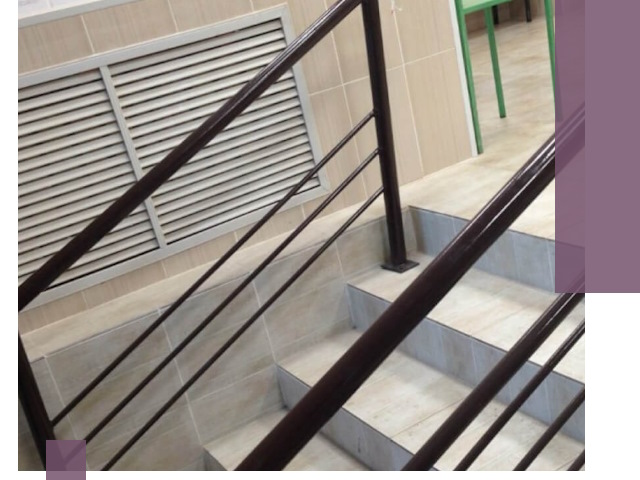 Изготовление перил из металла под ключ в Вологде