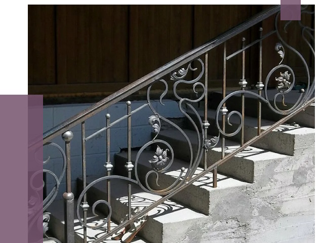 Кованые перила в Вологде от 8731 руб. под ключ — качество от ПРОЛЁТ-Вгд