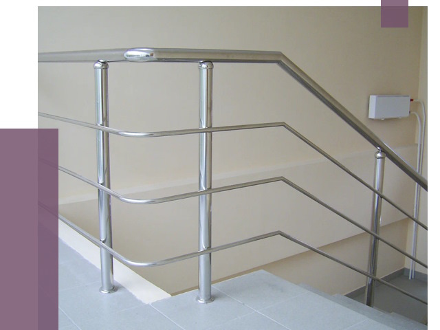 Алюминиевые перила в Вологде от 6369 руб. под ключ | ПРОЛЁТ-Вгд