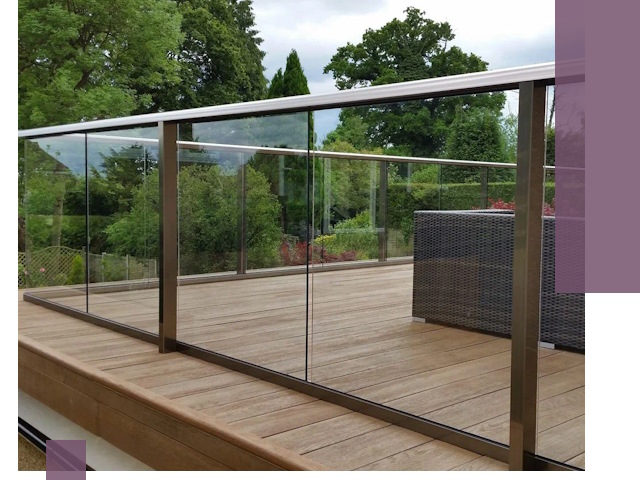 Алюминиевые перила на заказ в Вологде — монтаж и гарантия