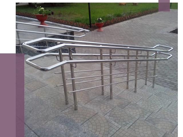 Перила для инвалидов в Вологде от 7622 руб. под ключ | ПРОЛЁТ-Вгд