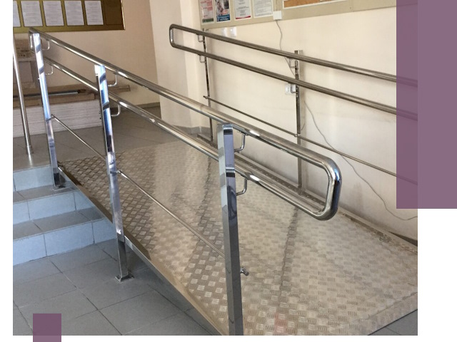 Перила для инвалидов в Вологде — надежные поручни и ограждения