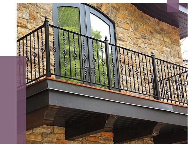 Балконные ограждения в Вологде от 8064 руб. — купить | ПРОЛЁТ-Вгд