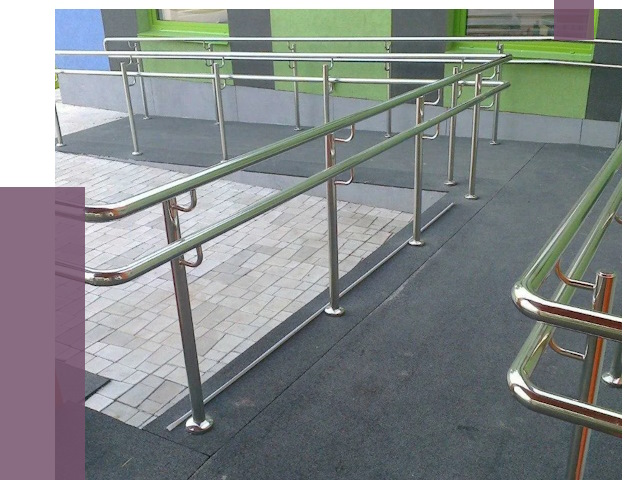 Ограждения пандусов в Вологде от 4366 руб. монтаж | ПРОЛЁТ-Вгд