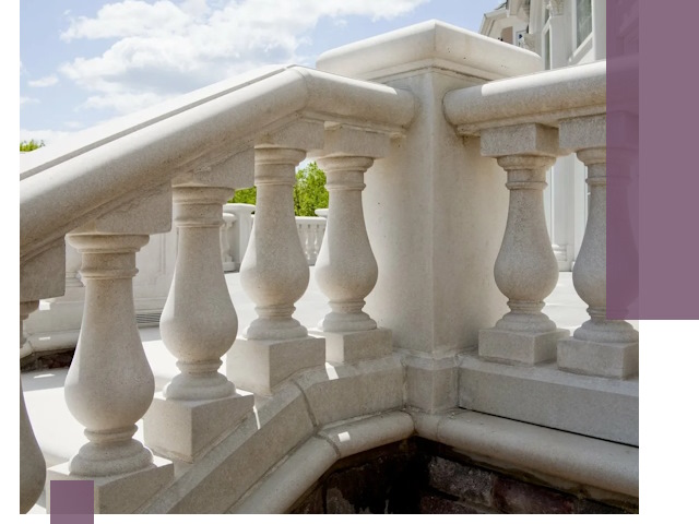 Балюстрады из металла и камня под ключ в Вологде