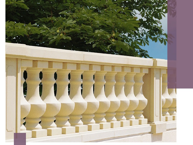 Установка балюстрады в Вологде: изготовление и монтаж под ключ