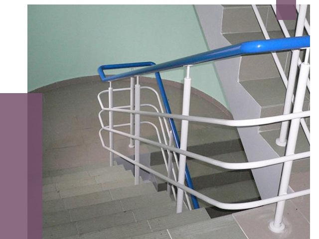 Перила в подъезде в Вологде — установка и замена от 7447 руб. | ПРОЛЁТ-Вгд