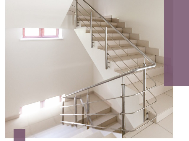 Установка и замена перил в подъезде в Вологде