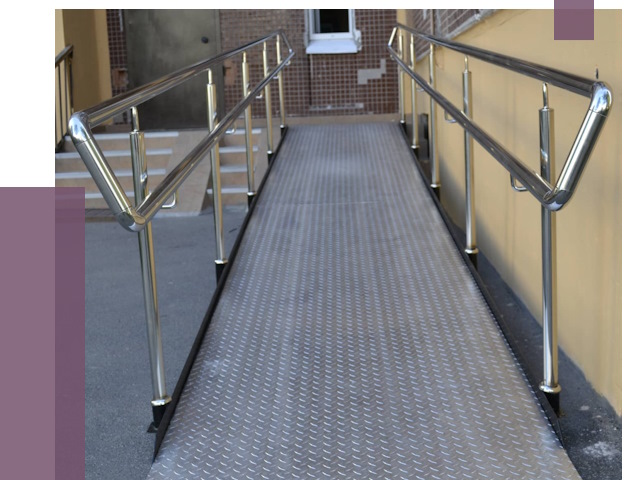 Пандусы в Вологде от 12326 руб. — установка для инвалидов | ПРОЛЁТ-Вгд