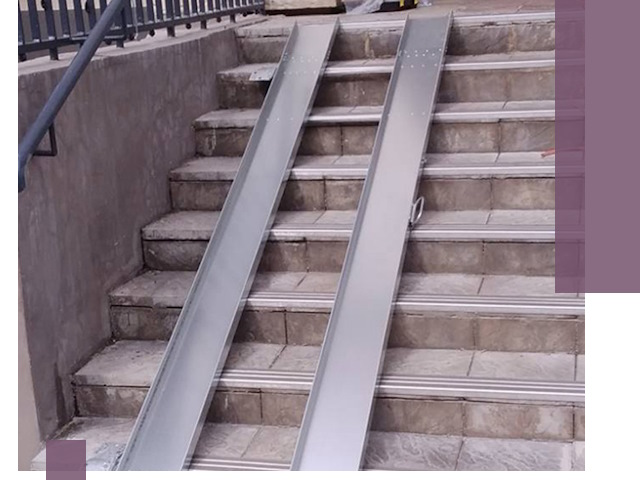 Демонтаж откидных пандусов профессионально в Вологде