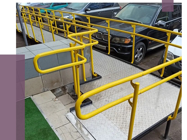 Стационарные пандусы в Вологде от 12326 руб. | ПРОЛЁТ-Вгд