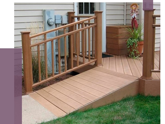 Пандус на крыльцо в Вологде под ключ от 7807 руб. 