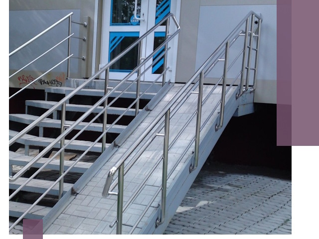 Пандус на крыльцо под ключ в Вологде: монтаж и изготовление