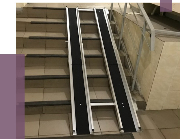 Установка пандуса в подъезд в Вологде от 8012 руб. под ключ | ПРОЛЁТ-Вгд