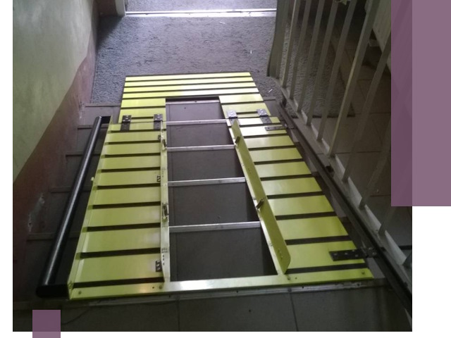 Профессиональный монтаж пандуса в подъезд в Вологде