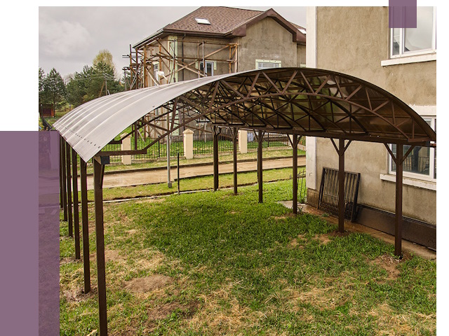 Демонтаж навесов в Вологде от 4622 руб. — разборка и вывоз | ПРОЛЁТ-Вгд