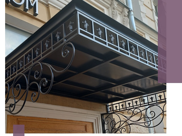 Ремонт козырьков и навесов в Вологде — быстро и качественно