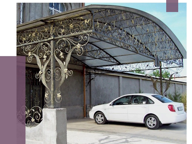 Кованые навесы в Вологде от 14638 руб. | ПРОЛЁТ-Вгд