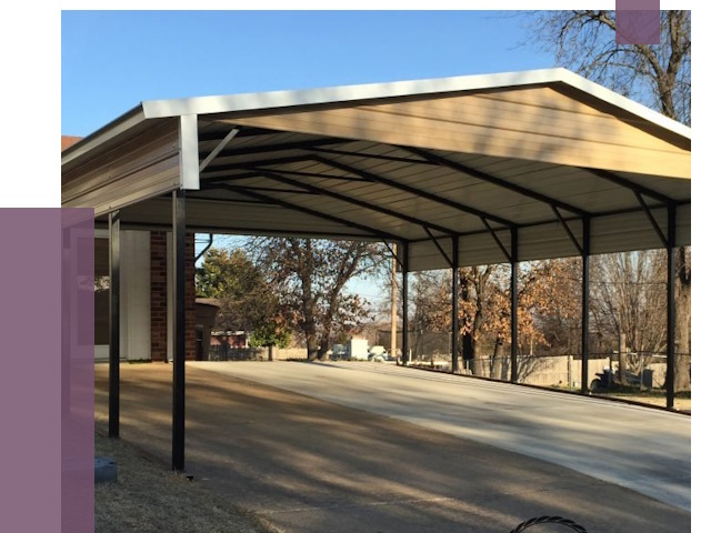 Двускатные навесы в Вологде от 8064 руб.  | ПРОЛЁТ-Вгд