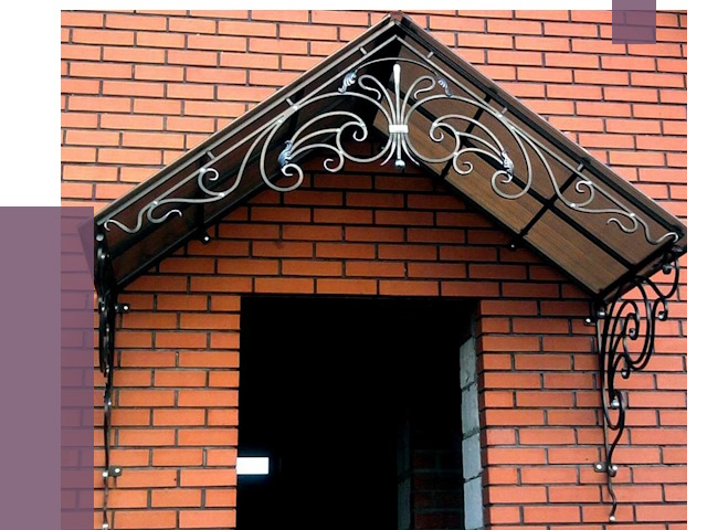 Металлические козырьки в Вологде от 10734 руб. 