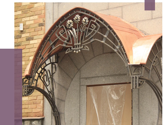 Арочные козырьки в Вологде от 14638 руб. 