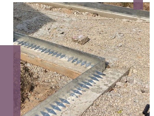 Нержавеющие бордюры в Вологде от 4828 руб. под ключ | ПРОЛЁТ-Вгд