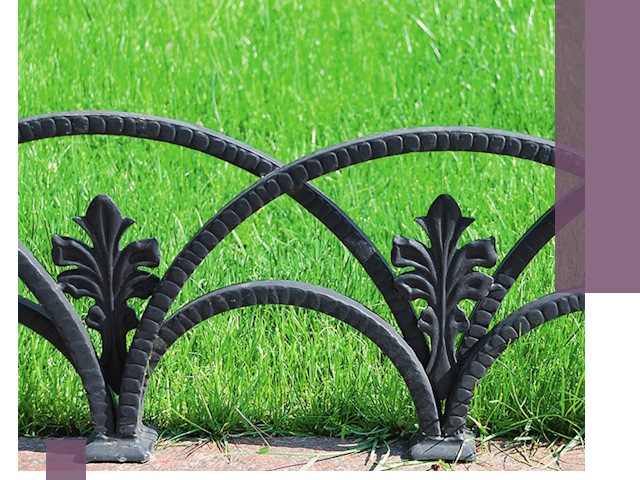 Декоративные металлические бордюры под ключ в Вологде